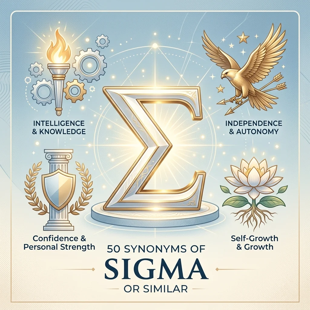 synonyms of sigma