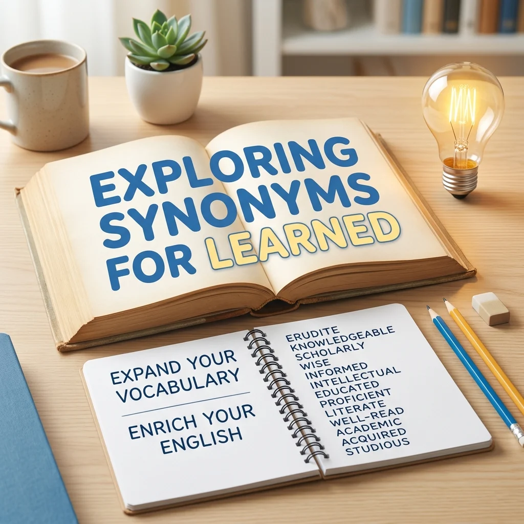 synonyms for learned