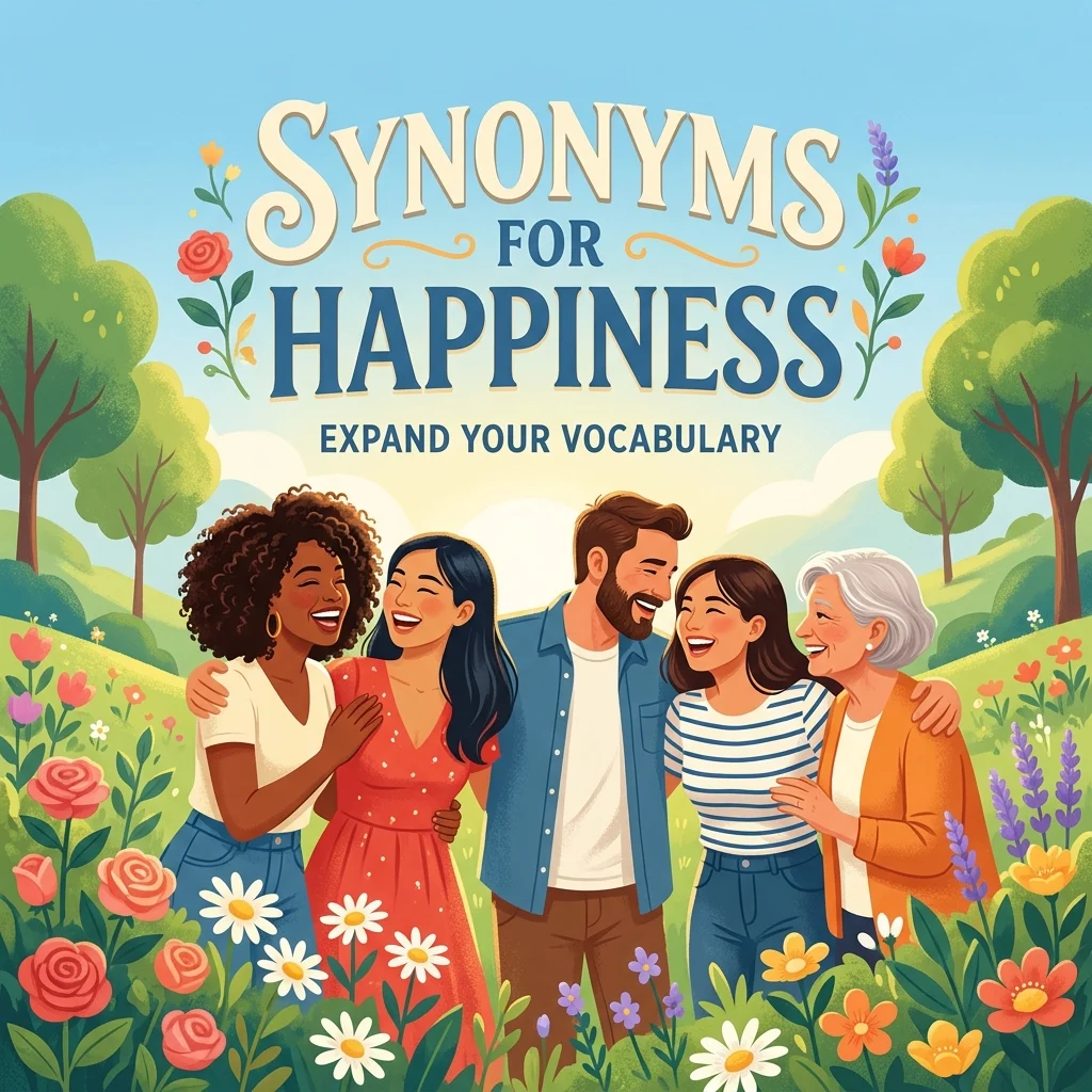 synonyms for happiness