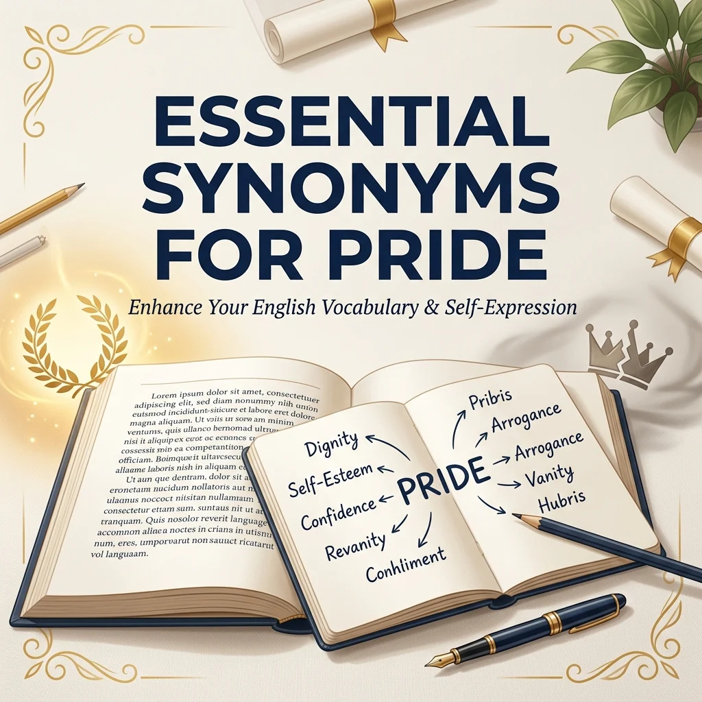 synonyms for pride