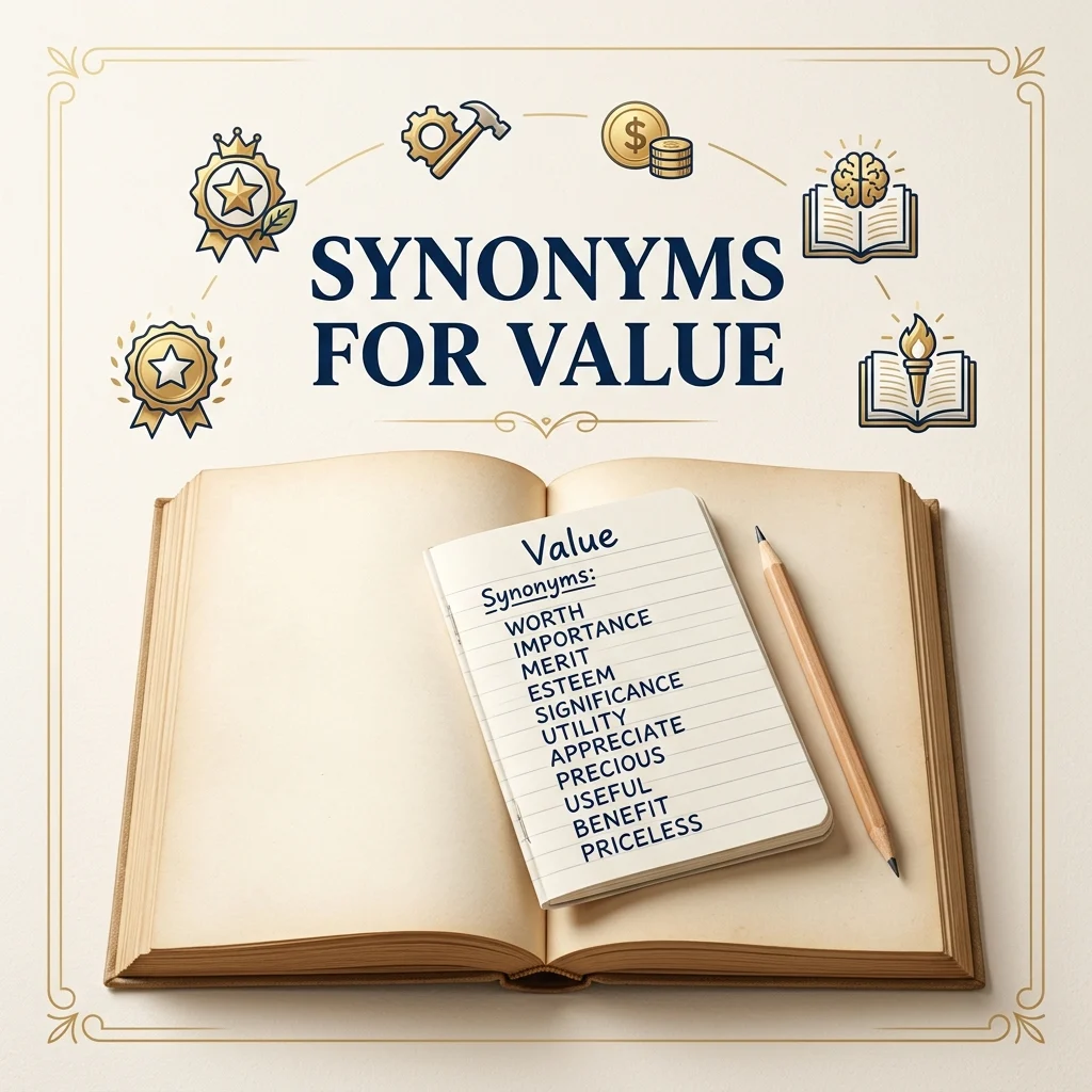 synonyms for value