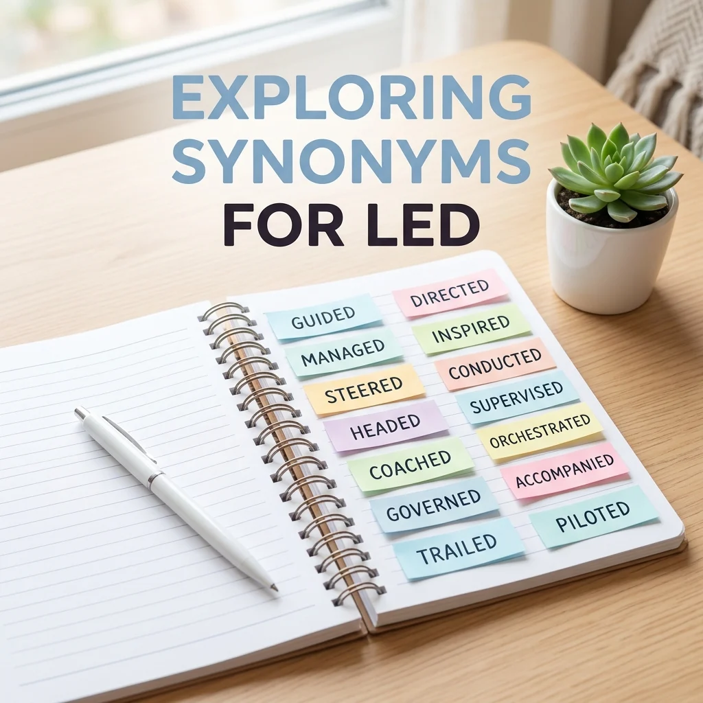 synonyms for led