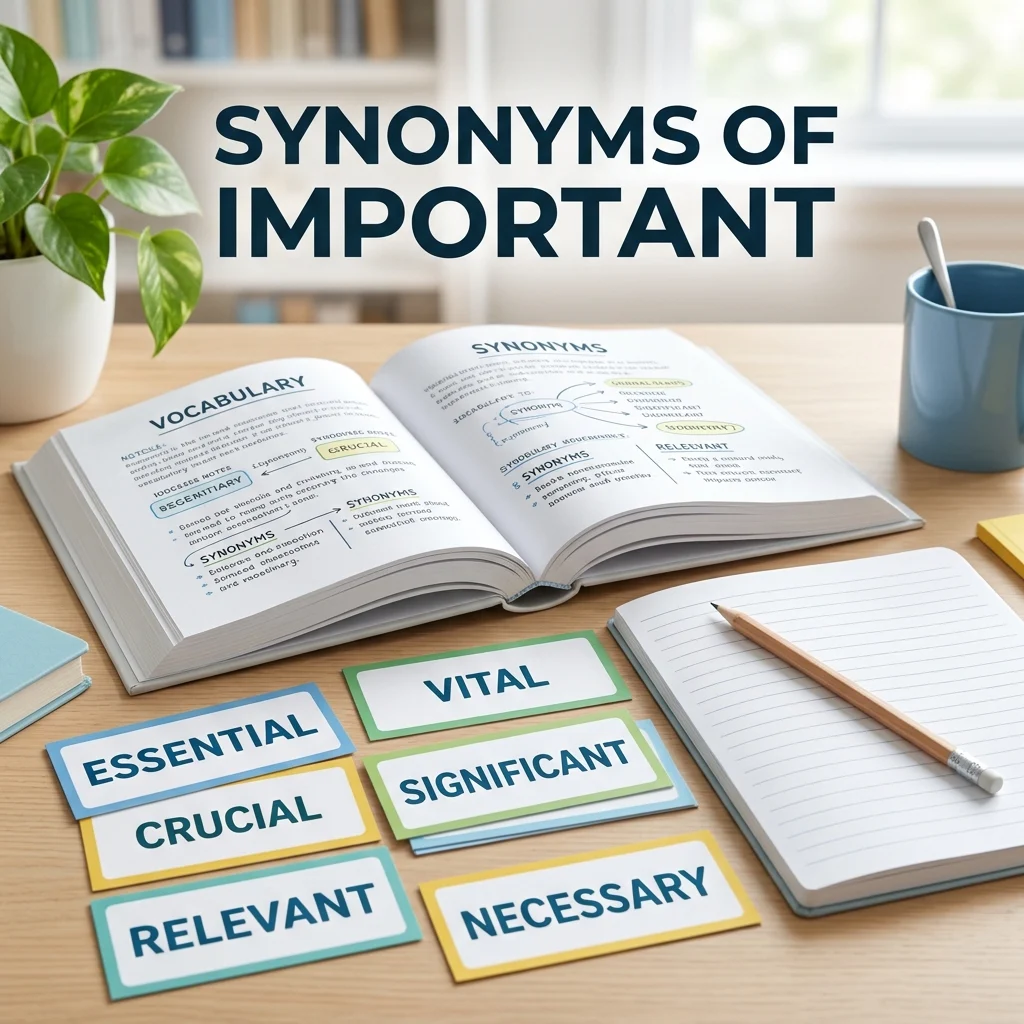 synonyms of important