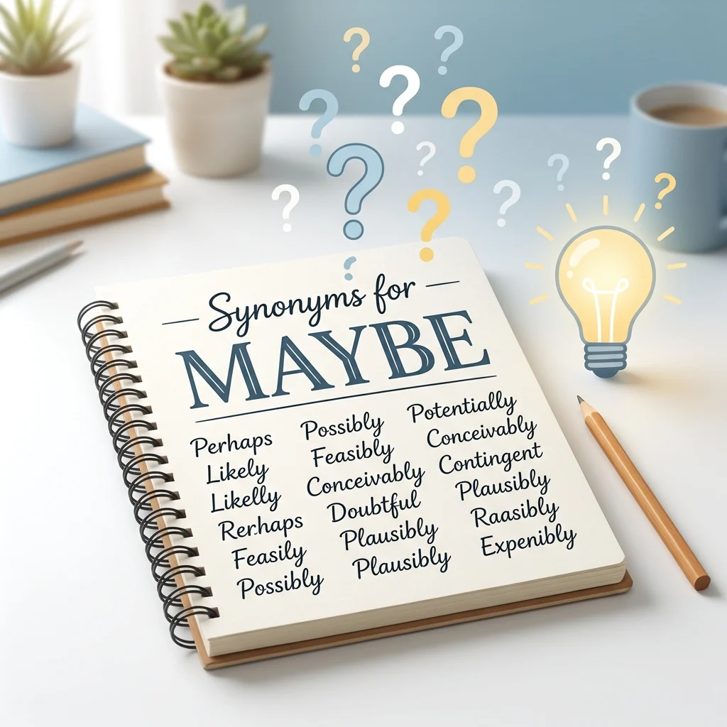 synonyms for maybe