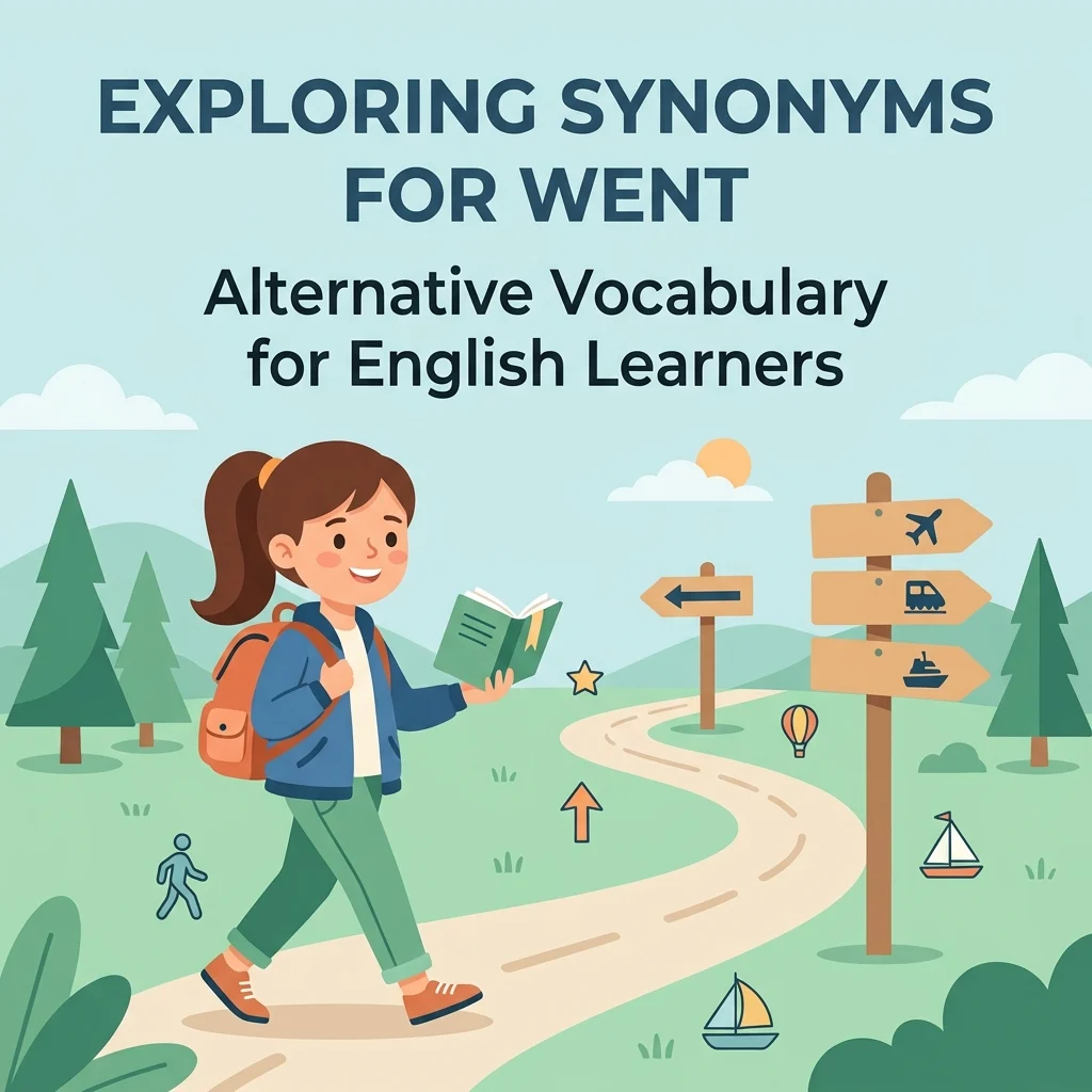 synonyms for went