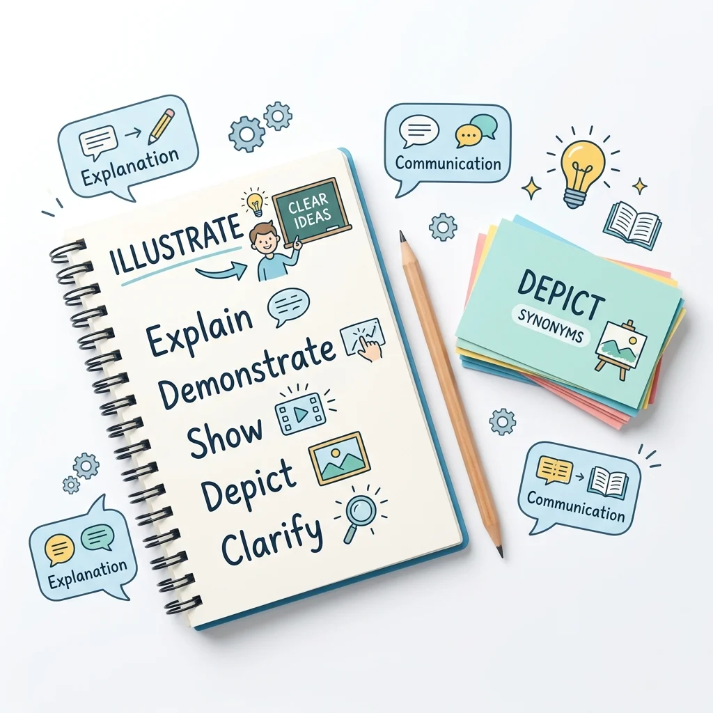 synonyms for illustrate
